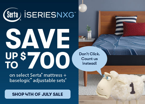 Serta iSeries NXG save up to $700